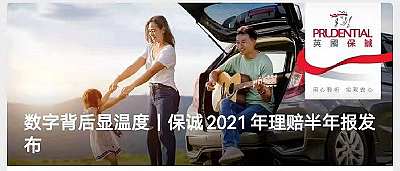 保誠2021年理賠半年報發布,賠付總額超24億 保誠2021年理賠半年報發布,賠付總額超24億